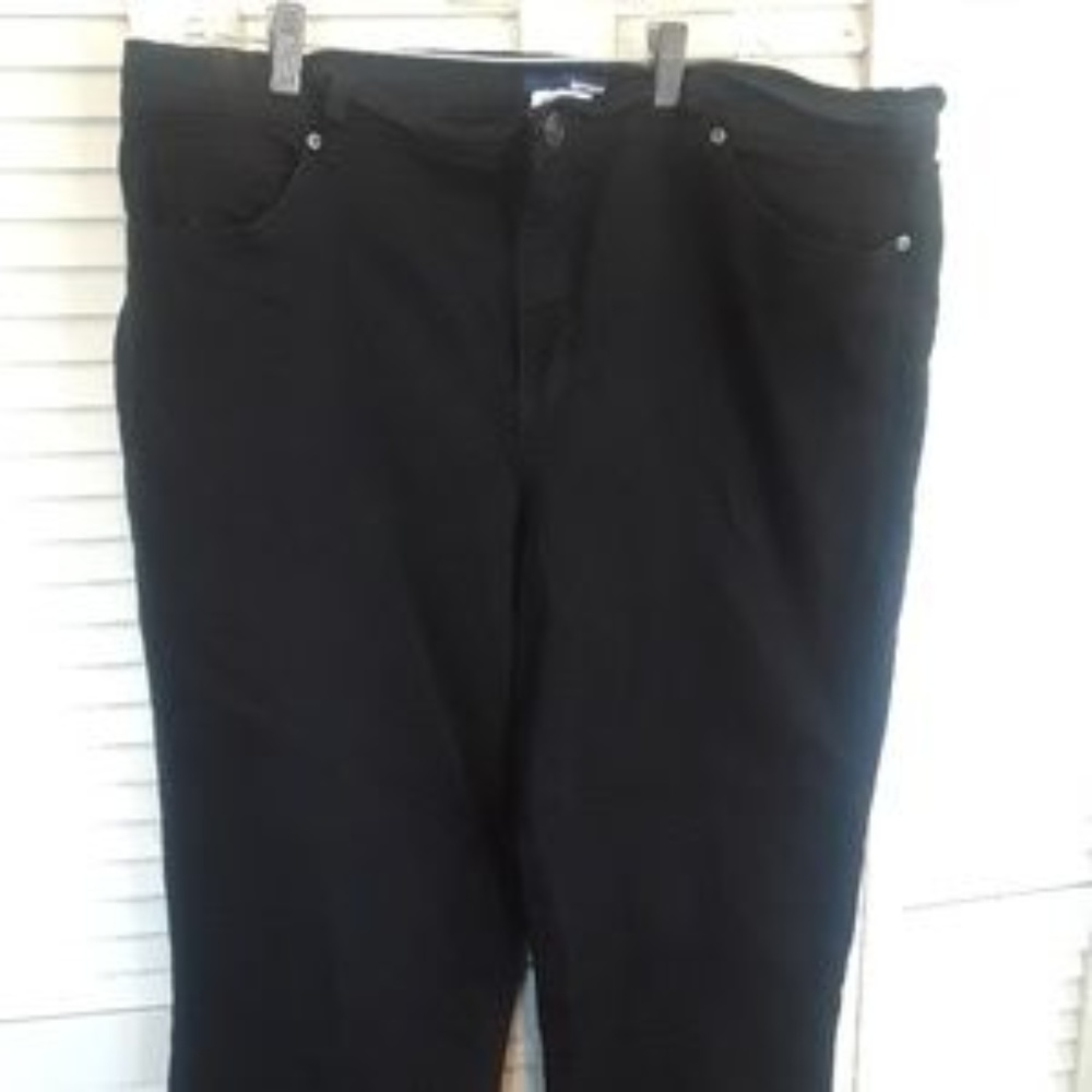 BASIC EDITION classic fit black jeans size 18W